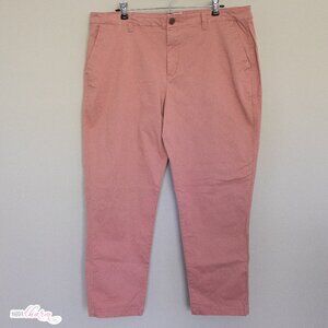 Gap Girlfriend Khaki Coral/Pink Pants